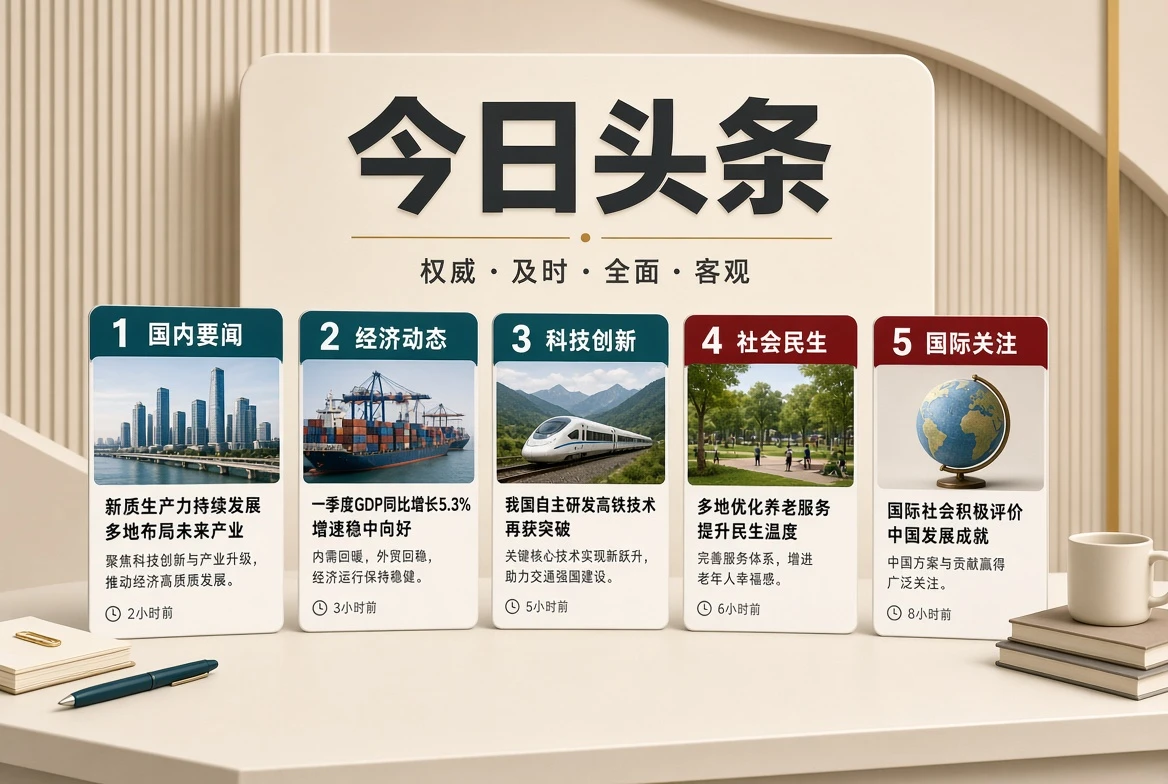 今日头条栏目导览